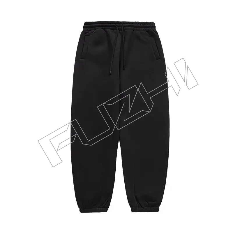 FZHP-1001 Fashion unisex sports hoodie & pants color hoodie set fleece hoodie & pants