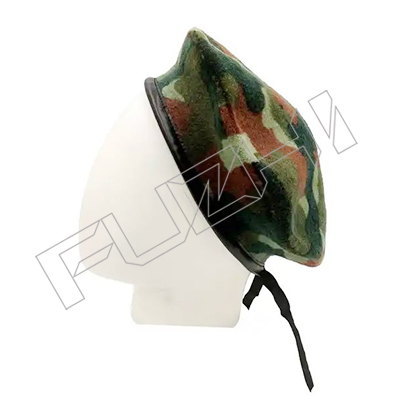FZBH-3001 Top classic wool polyester men beret cap hat