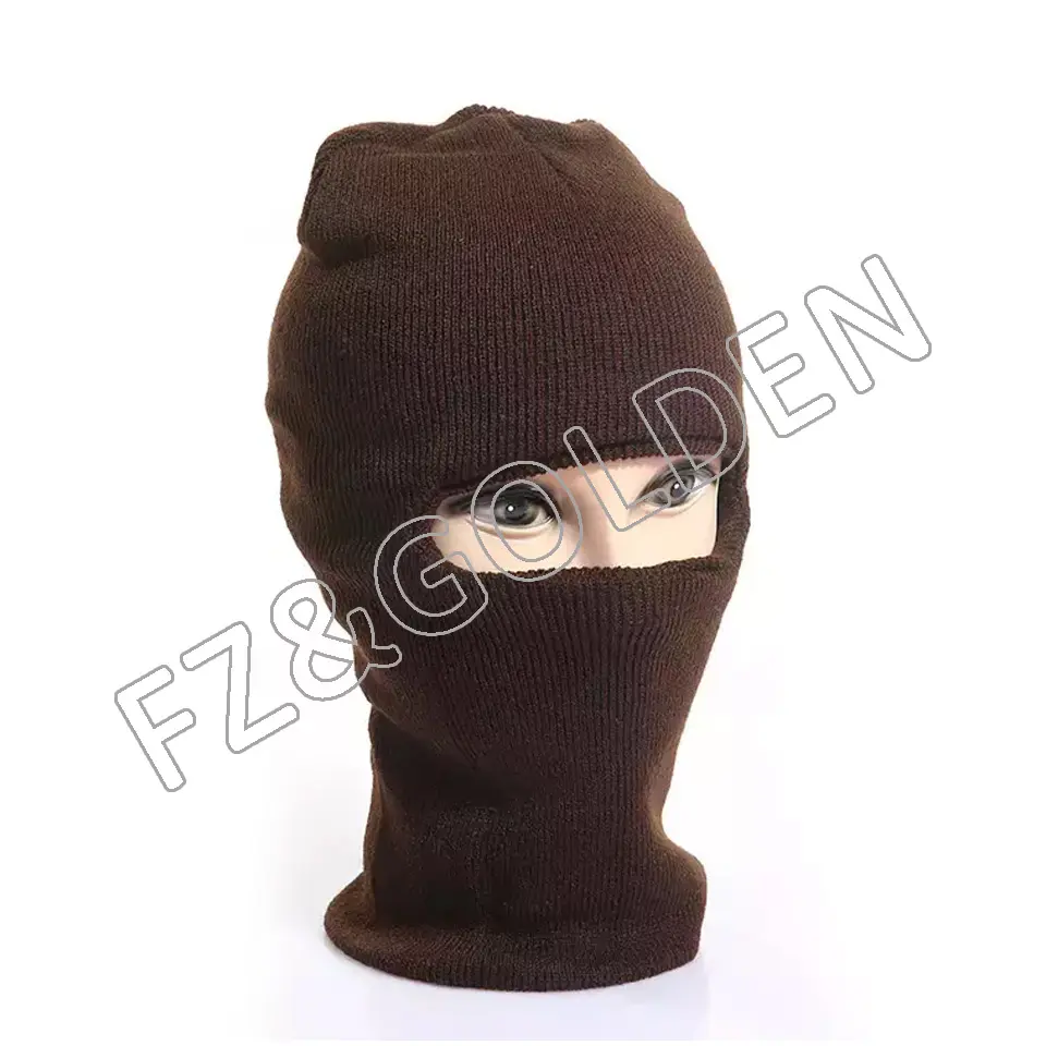 Wholesale Fleece Beanie Manufacturers – 
 mens beanie knitted retro ski face caps hats  – FUZHI