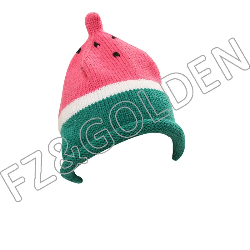 Cheapest Pom Beanie Manufacturer – 
 Knit Infant Toddler Kids Baby Beanies Hats  – FUZHI