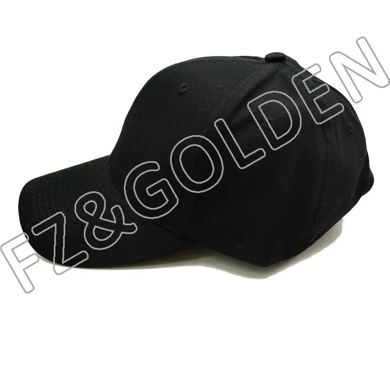 Best-Selling Sport Cap Manufacturers – 
 Customized 6 panel 100% Cotton Twill Baseball Cap   – FUZHI