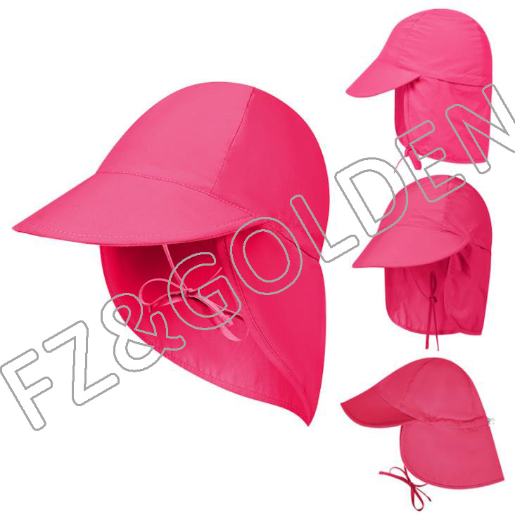 China Outdoor Hat Supplier - 
 UPF 50+ Wide Brim Sun Protect Against UV Rays Hiking Camping Fishing Safari Kids Bucket Hat  - FUZHI