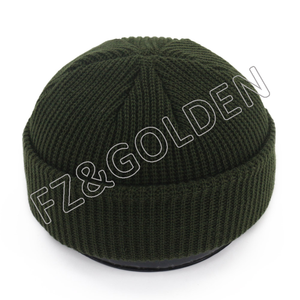 China Beanie Cap Suppliers - 
 Wholesale Custom Embroidered Logo Warm Beanie   - FUZHI