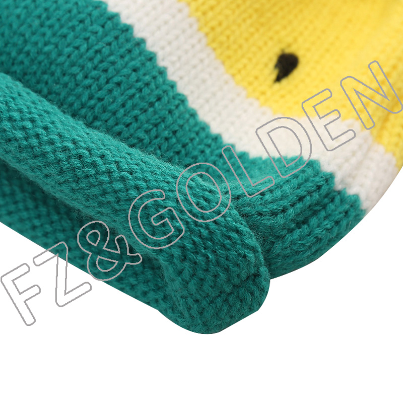 Discount Beanie Factory Manufacturers - 
 Knit Infant Toddler Kids Baby Beanies Hats  - FUZHI