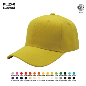 FZBC-6020 6 panel stylish durable outdoor headwear baseball cap