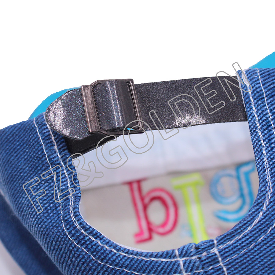 China Dad Cap Factory - 
 small size child 54cm custom black made snapback hats for kids  - FUZHI