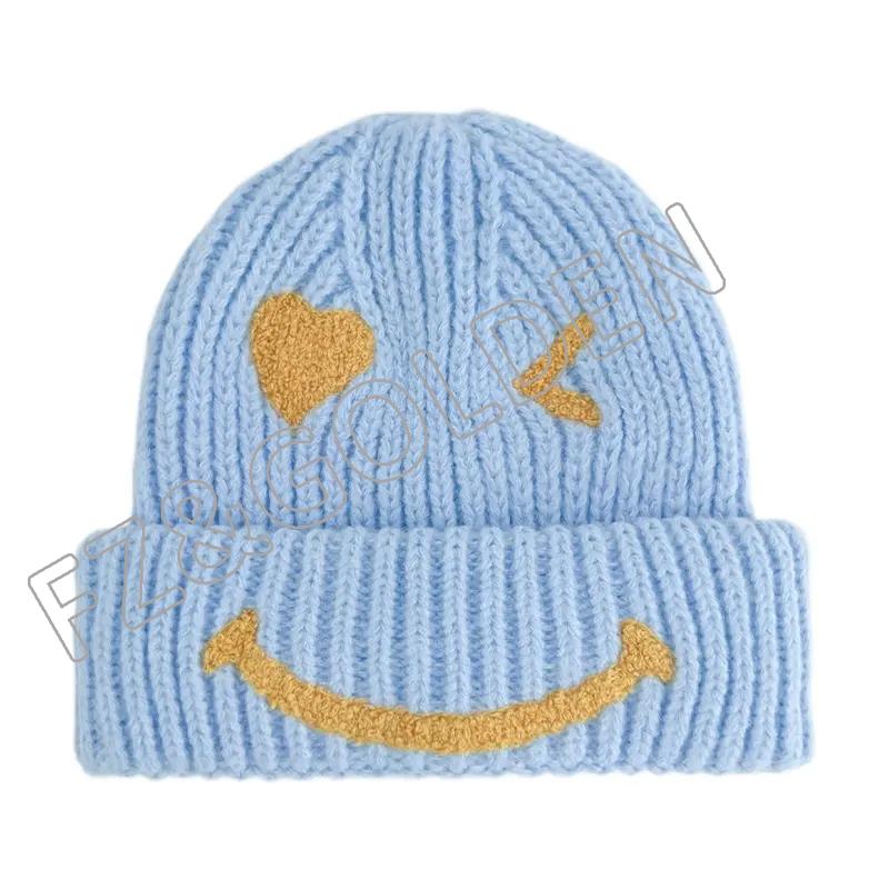 FZBH20250626-3 2023 wholesale high quality fashion hats winter acrylics embroidery Logo custom beanie hats for men women