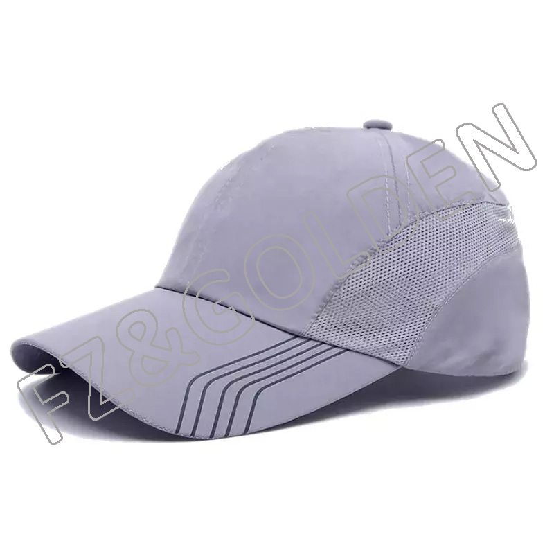 Export Knitted Cap Manufacturer - 
 New Arrival raw material quick dry baseball cap hat  - FUZHI