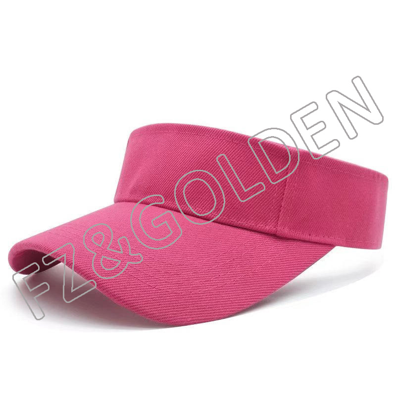 Wool Baseball Cap Supplier - 
 Unisex Sun Adjustable Outdoor Sports Summer Beach Visor Cap  - FUZHI
