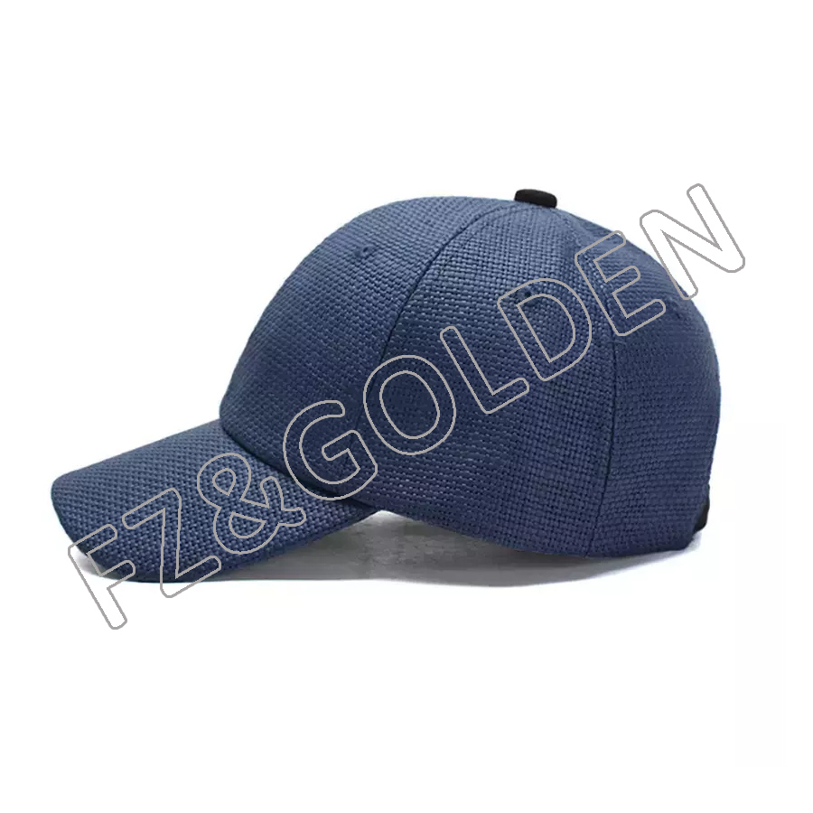 FZBS20250729-4 New Arrival girls straw baseball cap hat for women woman