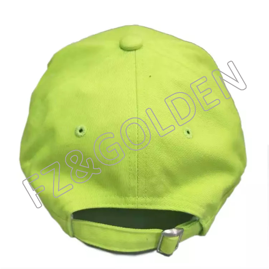 OEM/ODM Denim Baseball Cap Manufacturer - 
 New Arrival lime green baseball cap  - FUZHI