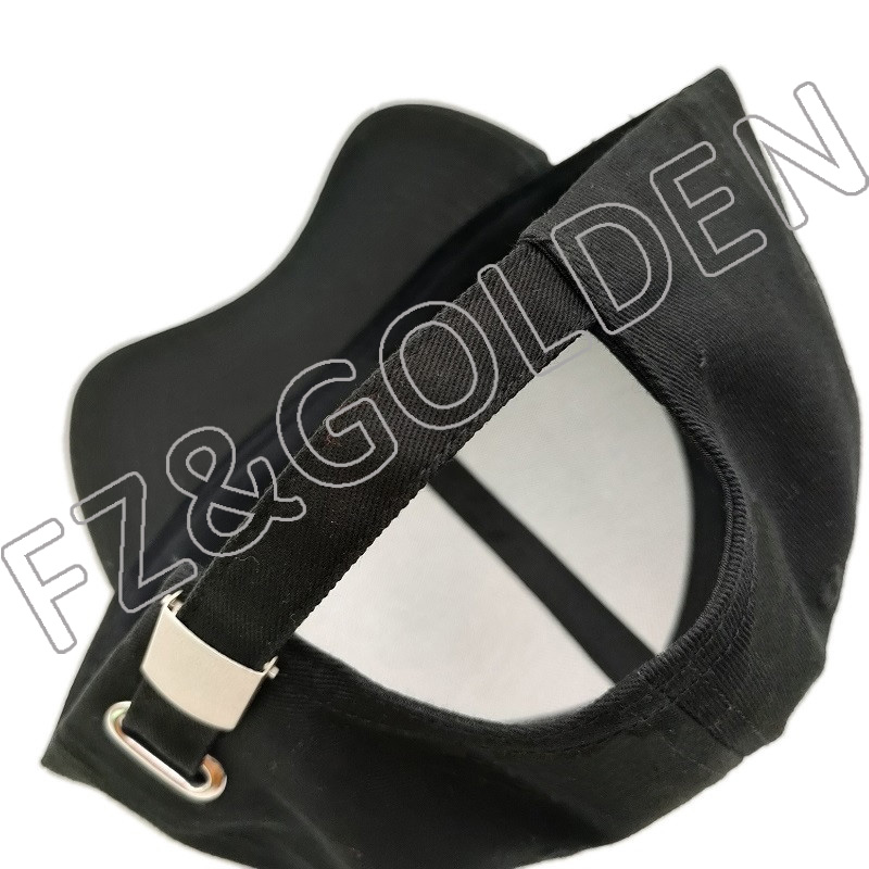 Best-Selling Promotional Cap Supplier - 
 Customized 6 panel 100% Cotton Twill Baseball Cap   - FUZHI