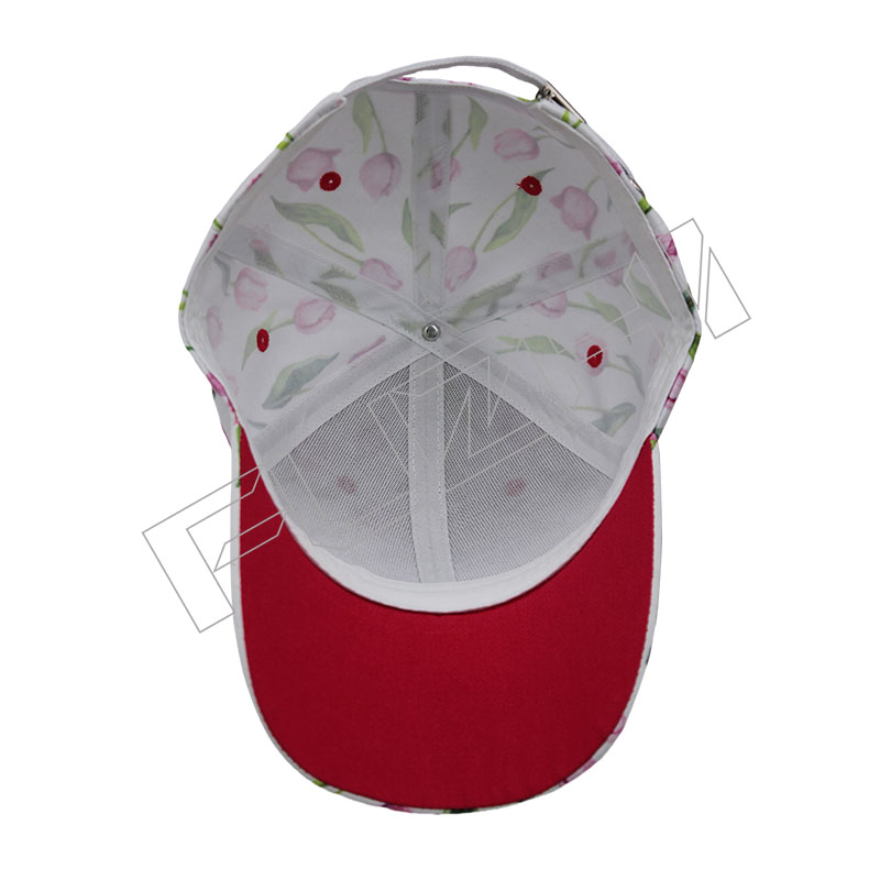 FZBS20250623 Custom 6 panel woven patch logo curved brim baseball hats six panel cap