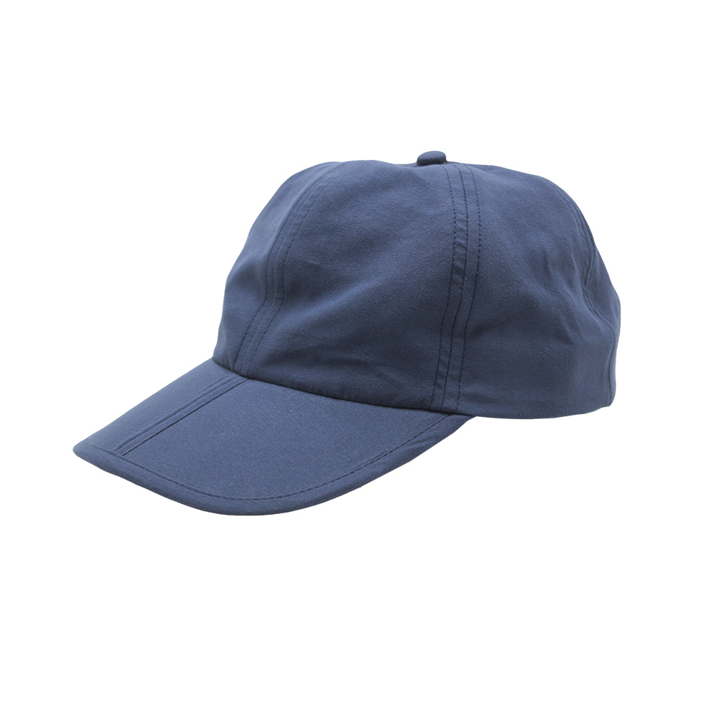 FZSC-3002 Lightweight 6 panel casual hat fold peak cap