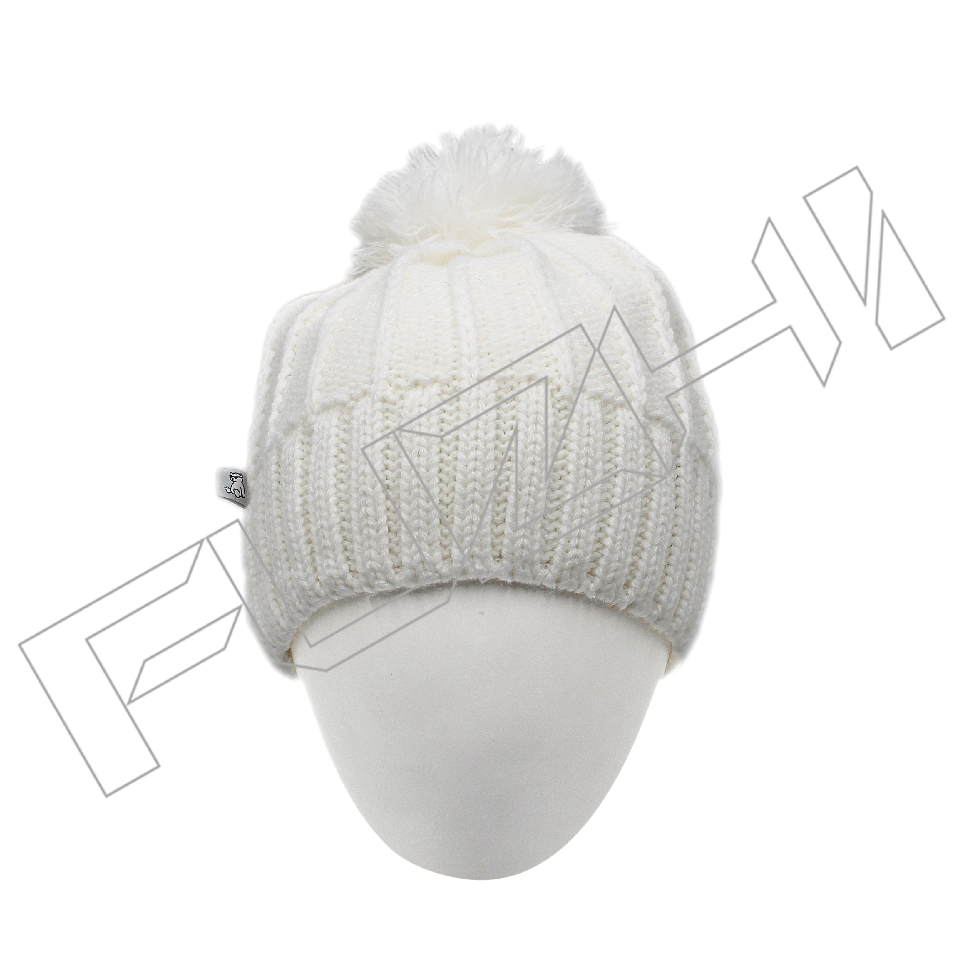 FZBH-7001 Pom pom beanie