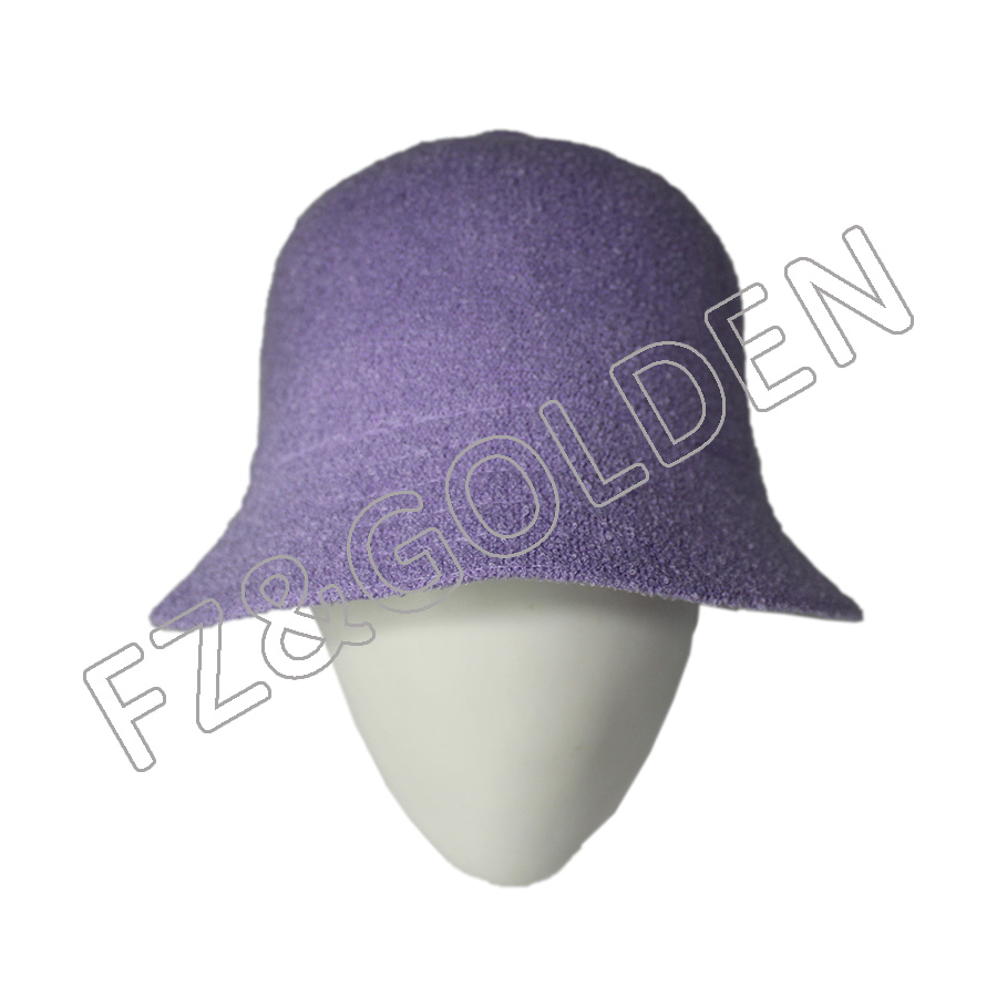 OEM/ODM Outdoor Hat Suppliers - 
 wholesale plain designer reversible blank terry towel custom logo finsherman fishing fishman bucket hat  - FUZHI