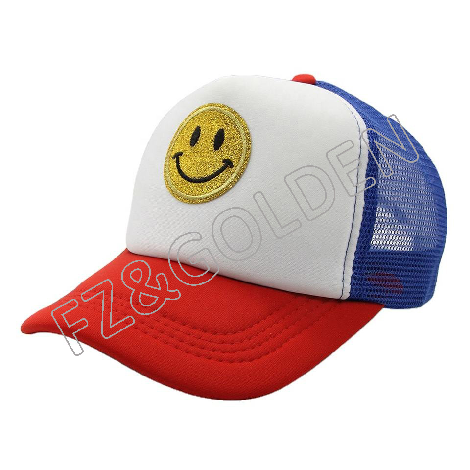 High-Quality Beret Cap Supplier - 
 Custom Logo Hot Pink Burgundy Neoprene Trucker Hat  - FUZHI