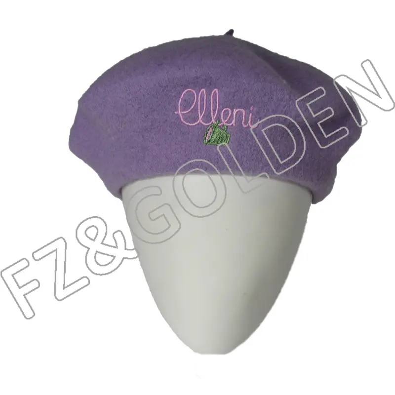 Cheapest Men Hat Manufacturers – 
 Winter Warm  Colorful Wool Berets  – FUZHI
