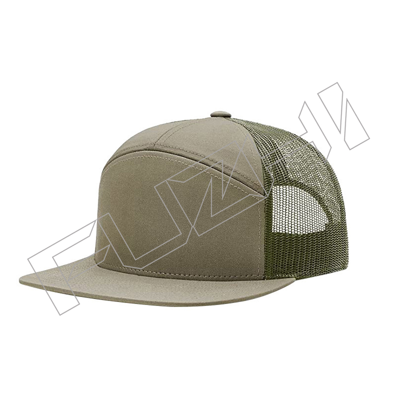 FZBC-7002 7 panel trucker cap