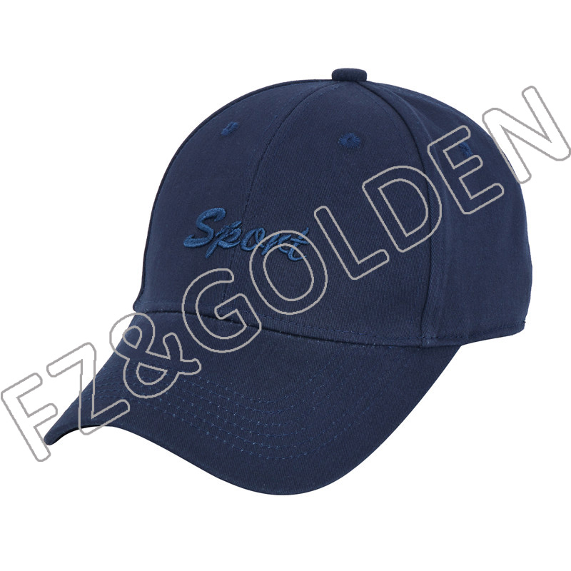 OEM/ODM Dad Cap Manufacturers - 
 Hot Sale Cotton Baseball Cap  - FUZHI