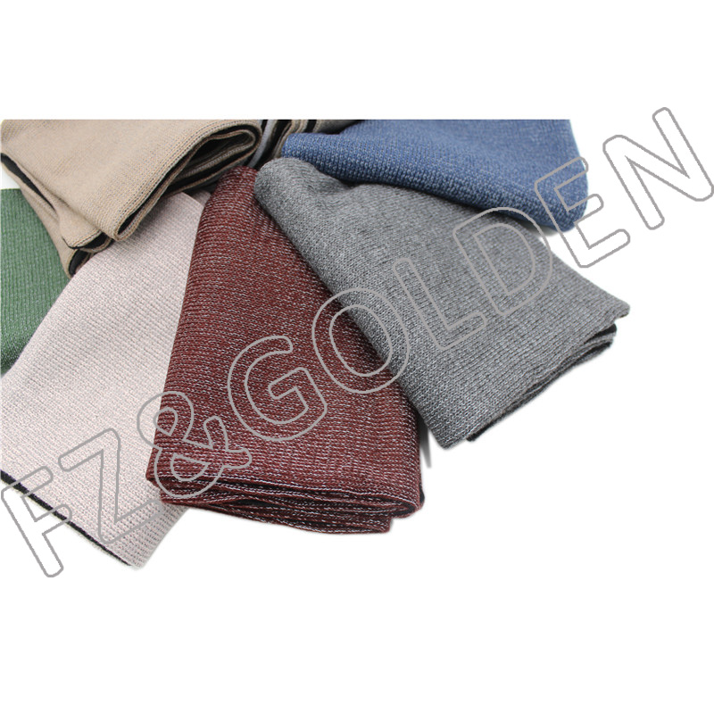 High-Quality Knitted Scarf - 
 Reflective knitted adult scarf   - FUZHI