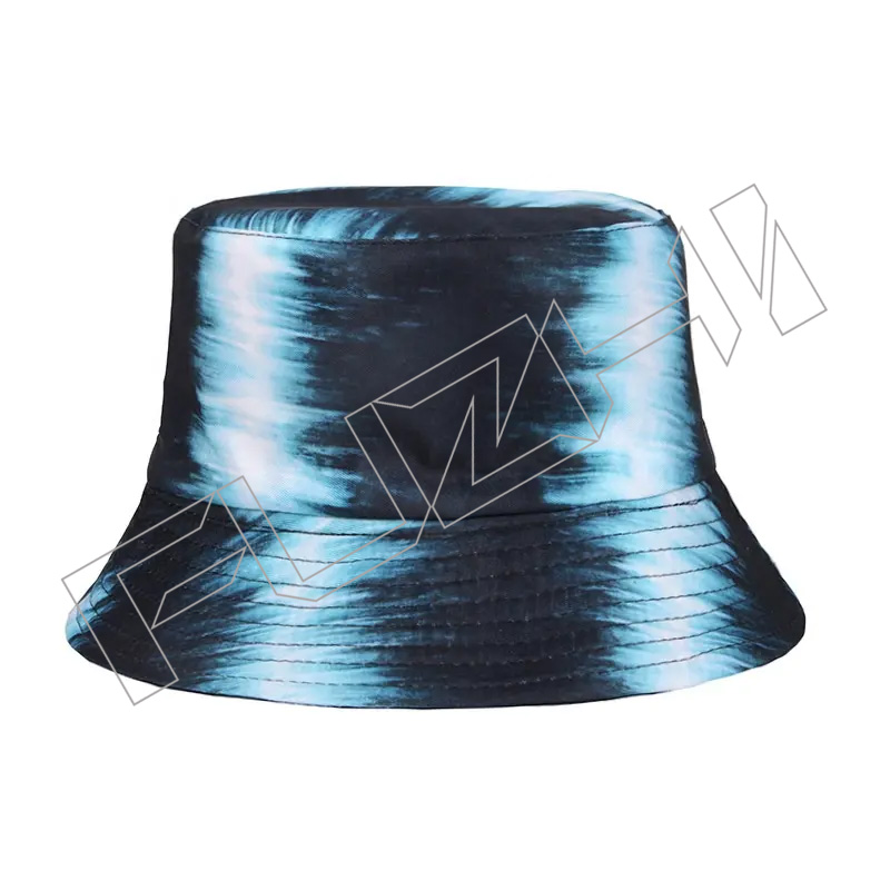 FZFH20250625-5 Wholesale Logo All Over Printing Women Beach Bell Gorras Summer Fisherman Quick Dry Fit Sun Cap custom bucket hat