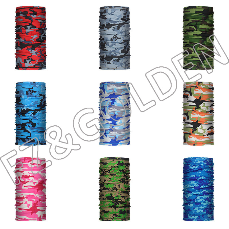 Scarf And Hat Set Supplier - 
 Head Wrap Scarf Neck Warmer Balaclava Face Mask for Sports  - FUZHI