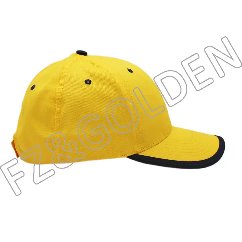 Wholesale Beanie Cap Suppliers – 
 6 panel 100% Cotton Twill Baseball Cap   – FUZHI