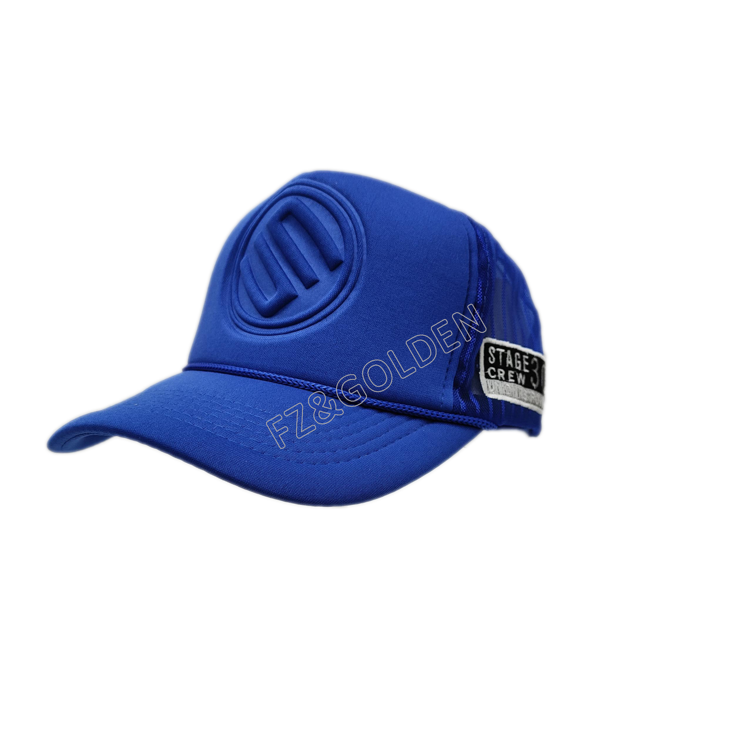 New Fashion Custom PVC Patch Logo 5 Panel Waterproof Polyester Sport Baseball Cap 