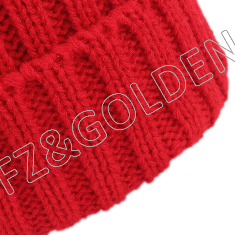 Cheapest Knit Beanie Hat Factory - 
 High Quality Warm Beanie Kids Winter Hats  - FUZHI