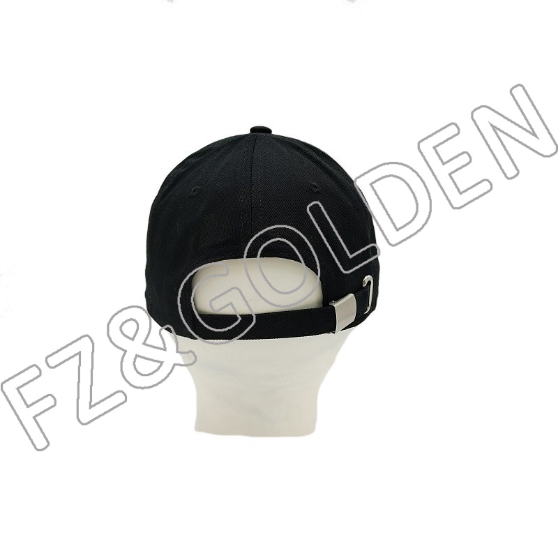 Best-Selling Promotional Cap Supplier - 
 Customized 6 panel 100% Cotton Twill Baseball Cap   - FUZHI