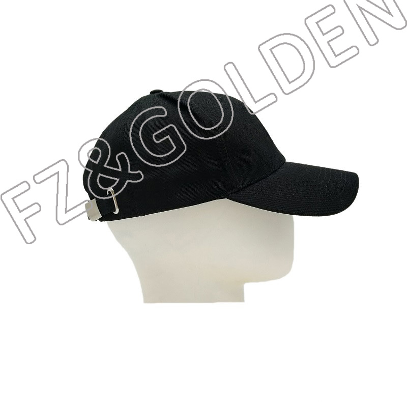 Best-Selling Promotional Cap Supplier - 
 Customized 6 panel 100% Cotton Twill Baseball Cap   - FUZHI