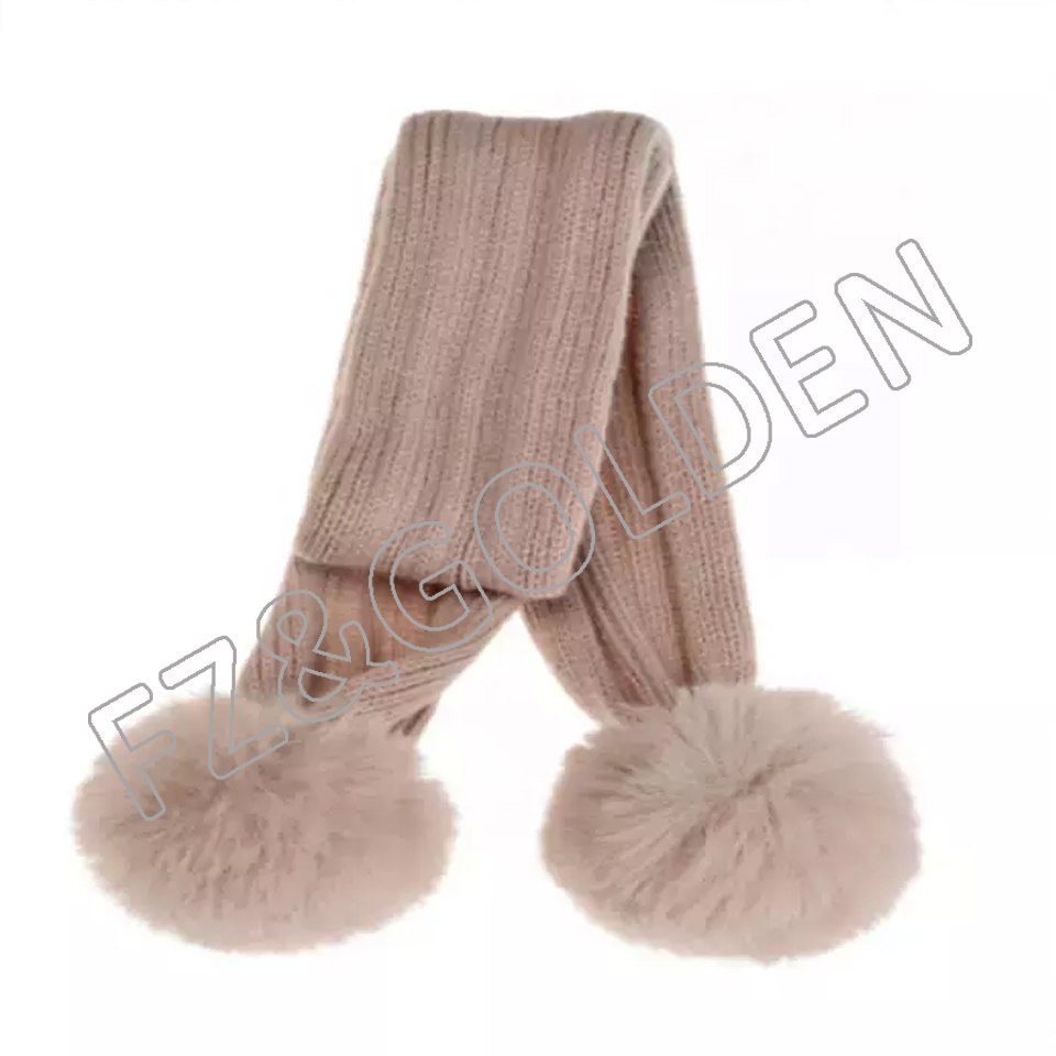 China Football Scarf Manufacturers - 
 Autumn and winter boys girls can keep warm protect themselves against the cold kids hats and scarfs winter  - FUZHI