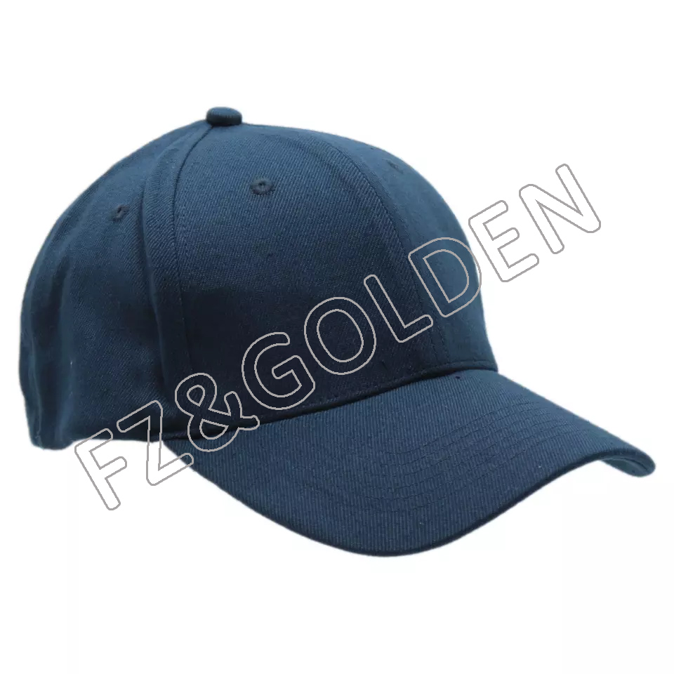Cheapest Custom Baseball Cap Supplier - 
 Classical spandex one size fit all wool acrylic sports man fitted caps hats manufacture for men  - FUZHI