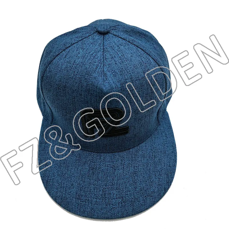 Discount Fishing Cap Suppliers – 
 5 Panel  Embroidery Logo Snapback Cap  – FUZHI