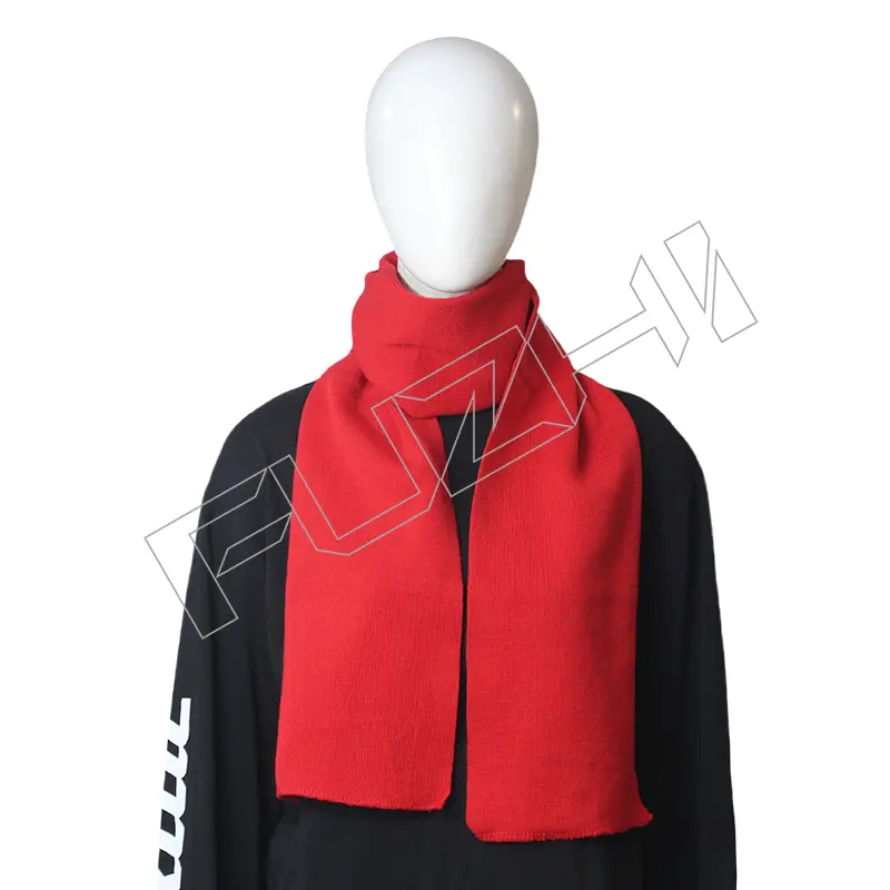 FZSC-3021 Customized men and women’s  winter warm knitted beanie scarf glove set outdoor weatherproof acrylic knitted beanie scarf  glove