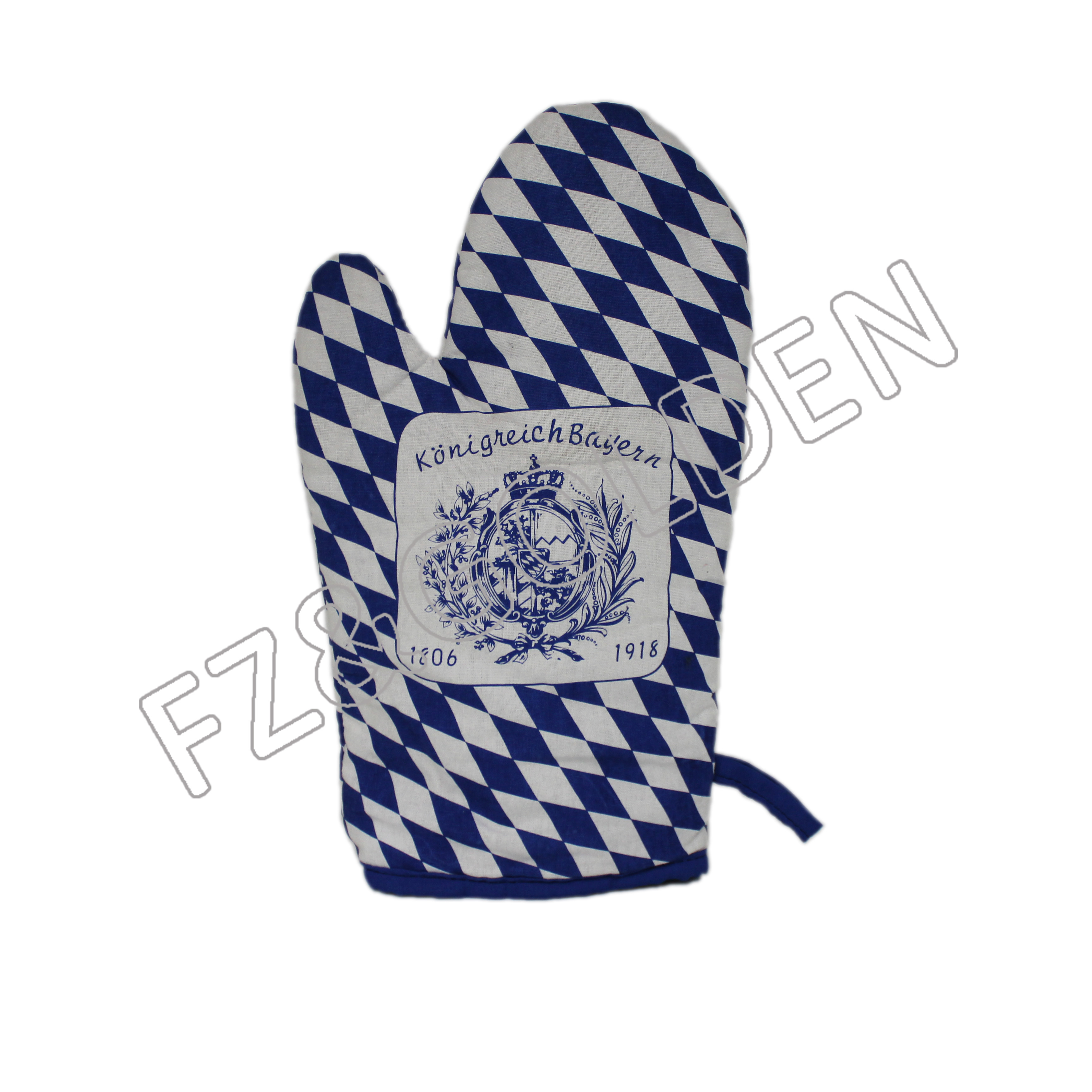OEM/ODM Kitchen Apron Factory - 
 100% Cotton Oven Gloves & Pot Holder   - FUZHI