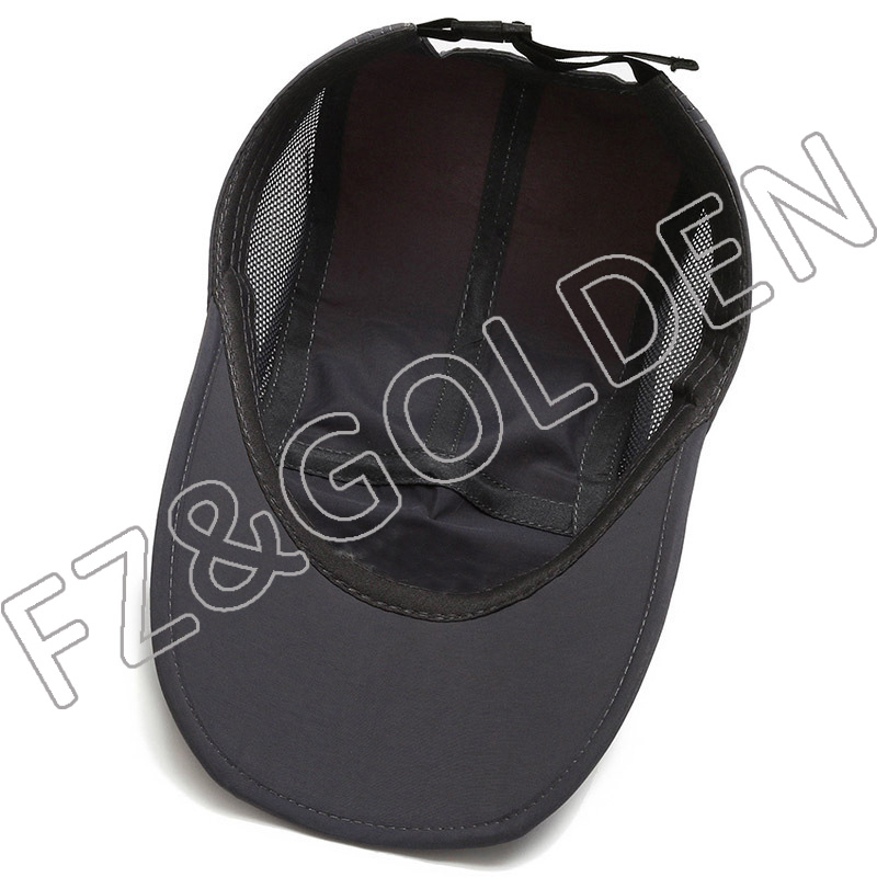 High-Quality Bike Cap Suppliers - 
 Custom own logo polo hat foldable baseball cap  - FUZHI