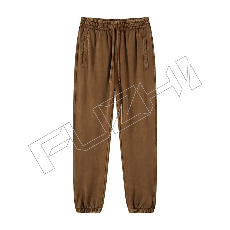FZPA-2356 New men’s and women’s general fashion washed cotton casual loose pants retro sweatpants