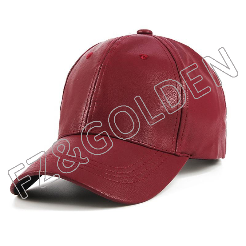 Wholesale Fitted Baseball Caps Manufacturer - 
 Men's fiesta hombre cuero gorras  - FUZHI