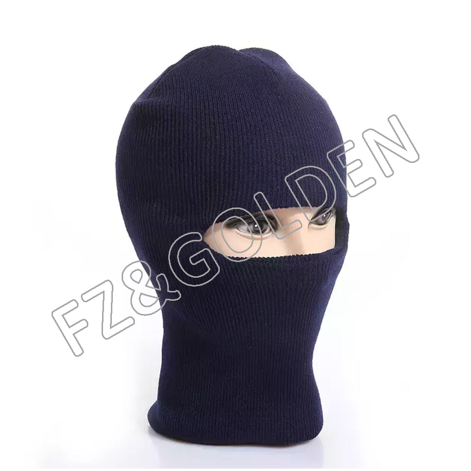 Wholesale Fleece Beanie Manufacturers - 
 mens beanie knitted retro ski face caps hats  - FUZHI