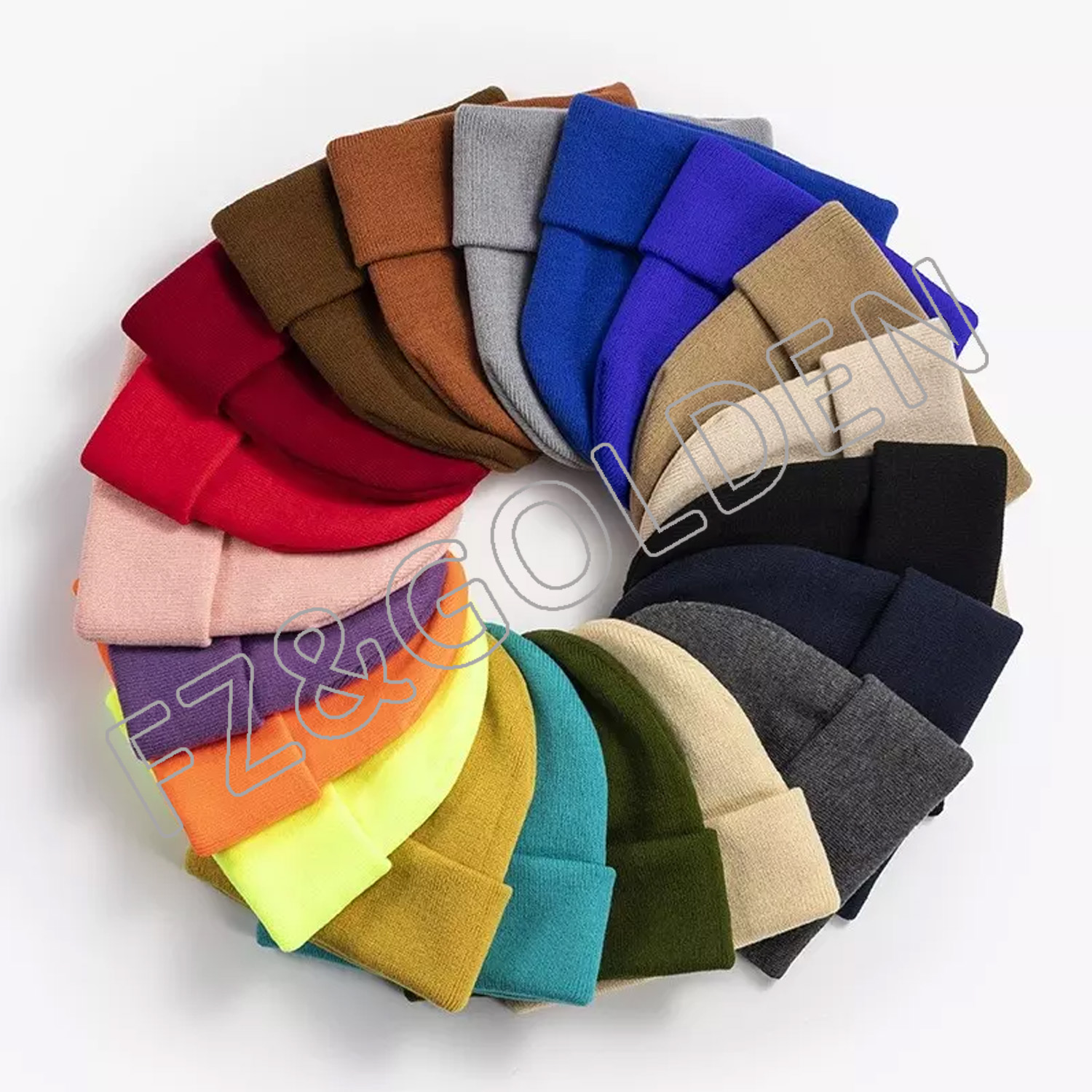 Export Merino Wool Beanie -   New arrival warm winter beanie knitted knitting hat  - FUZHI