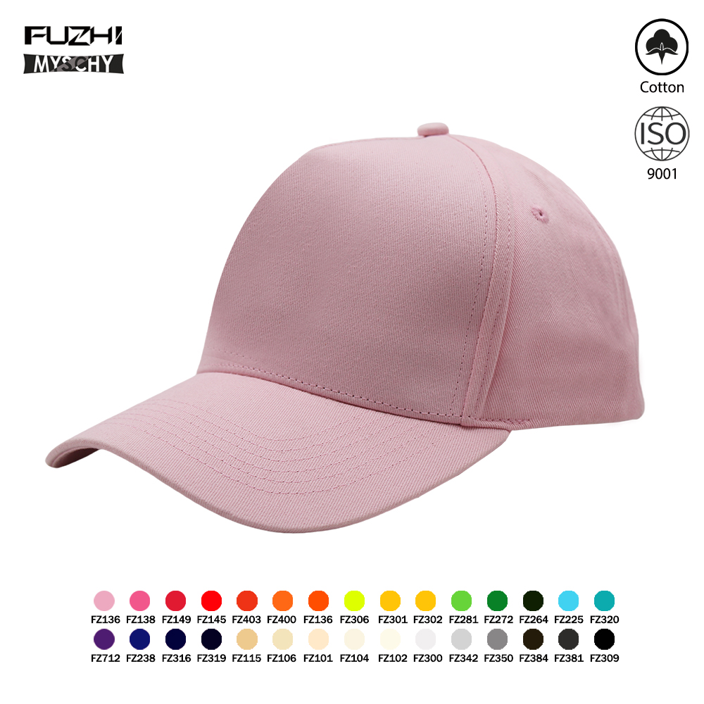 FZBC-5002 Classic 5 panel cotton baseball cap