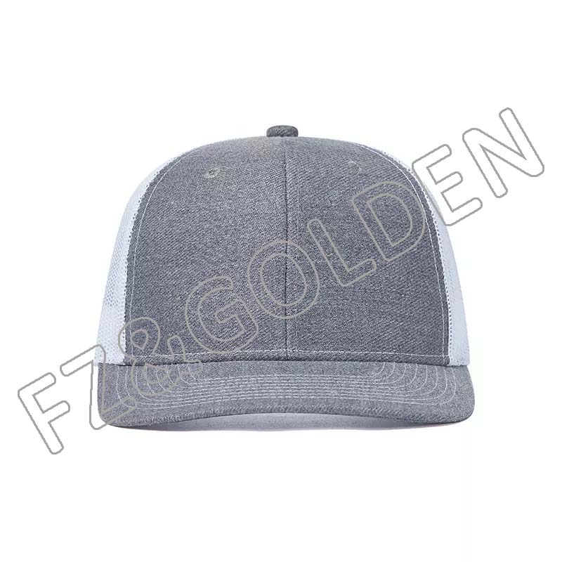 FZBC20250716-7 High Profile 6 Panel Hats Gorra Men Sports Cotton Custom Embroidery Logo Mesh Trucker cap