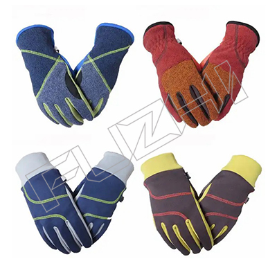 Customized knitted warmth and anti slip Winter touch screen children knitted women's winter gloves