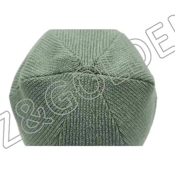 Reflective Unisex Acrylic Knitted Beanie