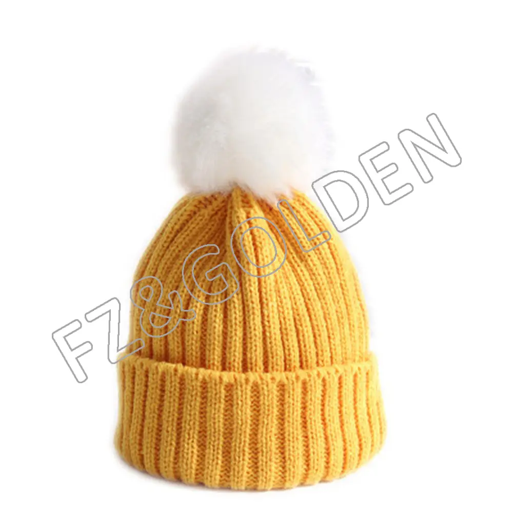 OEM/ODM Recycled Beanie Suppliers – 
 High Quality Warm Beanie Kids Winter Hats  – FUZHI