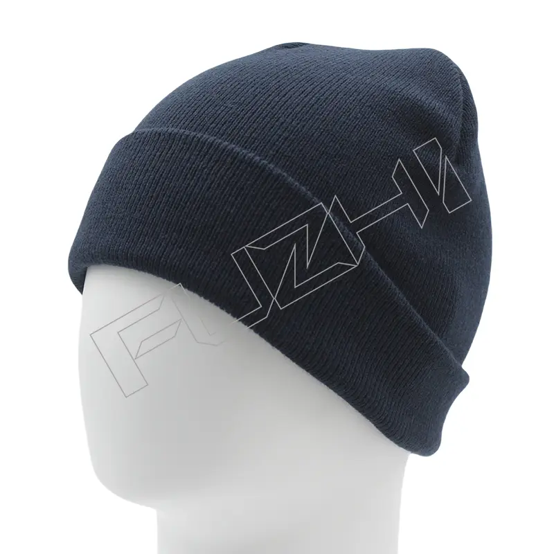 FZSC-3021 Customized men and women’s  winter warm knitted beanie scarf glove set outdoor weatherproof acrylic knitted beanie scarf  glove