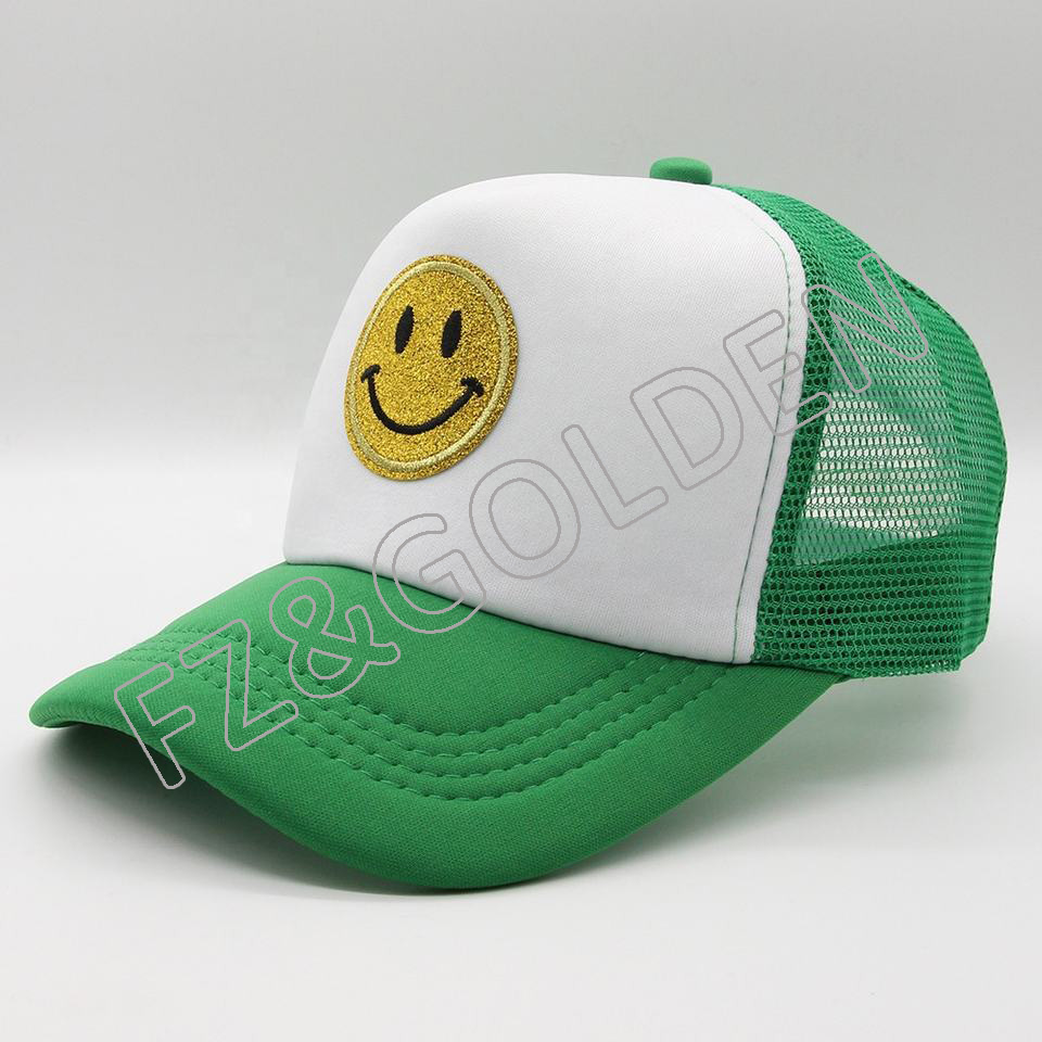 High-Quality Beret Cap Supplier - 
 Custom Logo Hot Pink Burgundy Neoprene Trucker Hat  - FUZHI