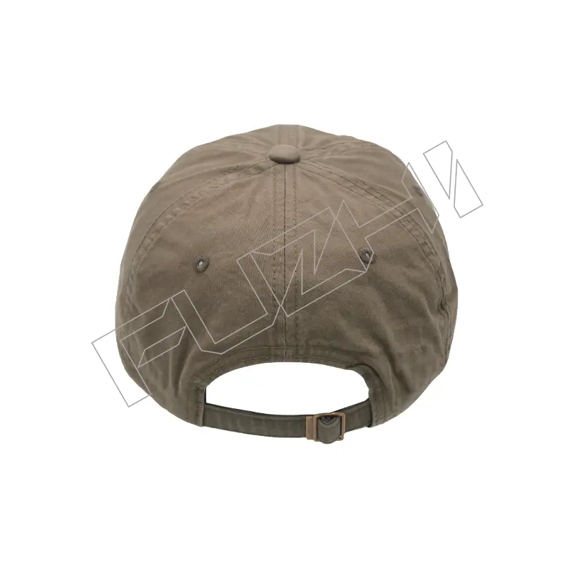 FZDL-1001 New dairy life 6 panel pure color cotton outdoor simple and casual curved eaves baseball cap